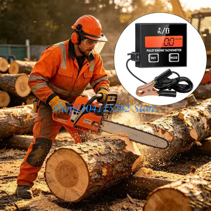  Multiple Function Speed Testing Device With 5 number Timer And strong ABS Housing For Commercial Mowers