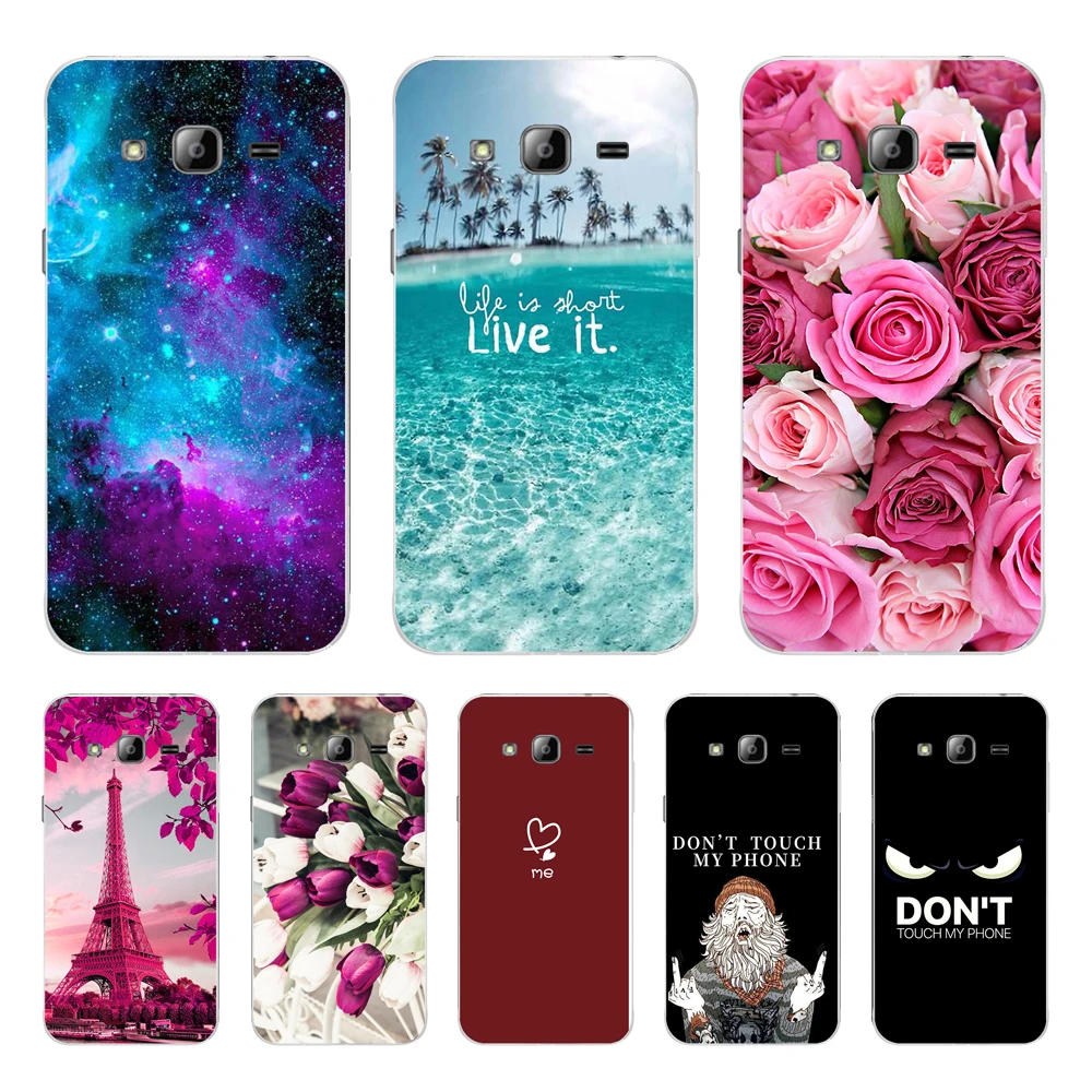 Silicone For Samsung Galaxy J3 2017 J330F J3 Pro 2017 EU Version Case for samsung j3 2016 2015 J320 cover Coque bumper soft 4