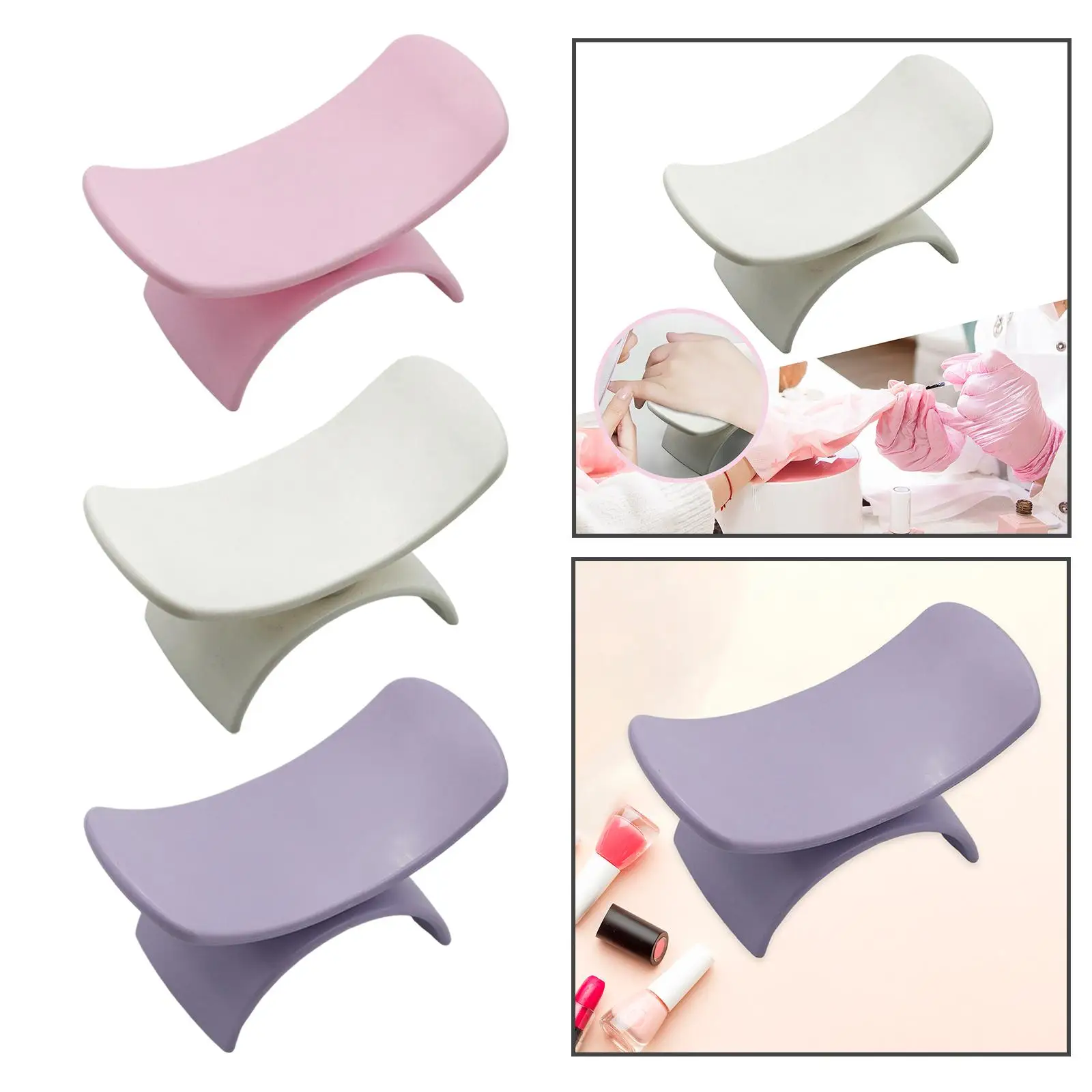 Nail Arm Rest Cushion, Portable manicure Hand pillow for Home/ nail Use