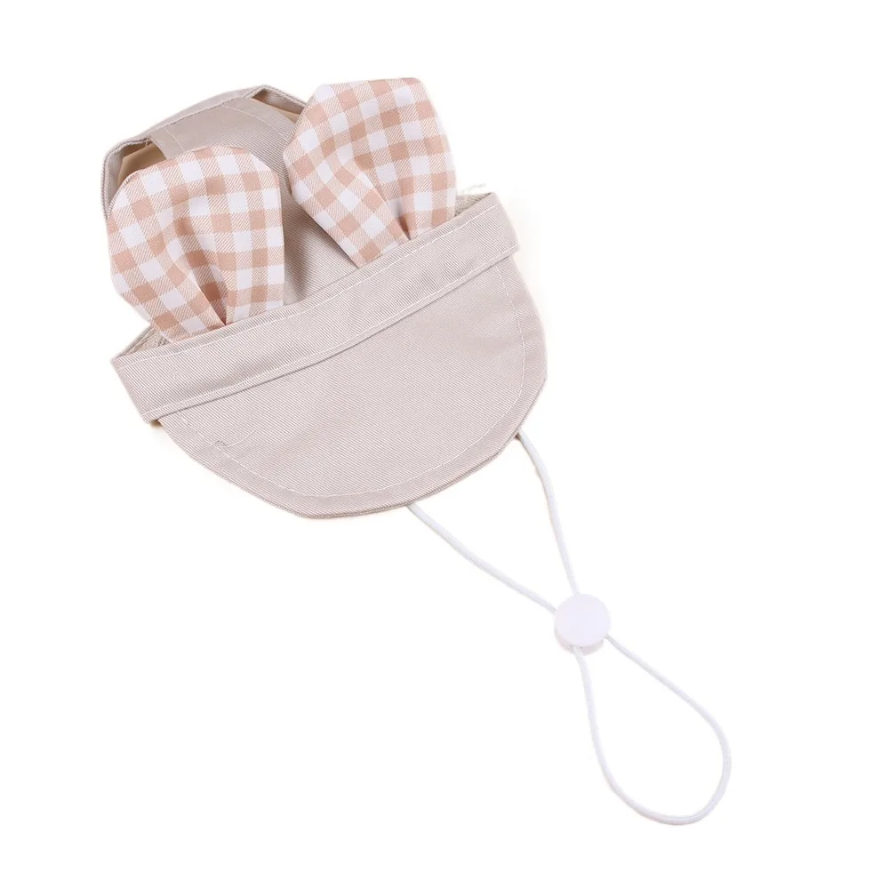 

Pet Supplies With Ear Dog Sunscreen Hat Cute Colorful Dog Fisherman Hat Adjustable Pet Baseball Cap Outdoor