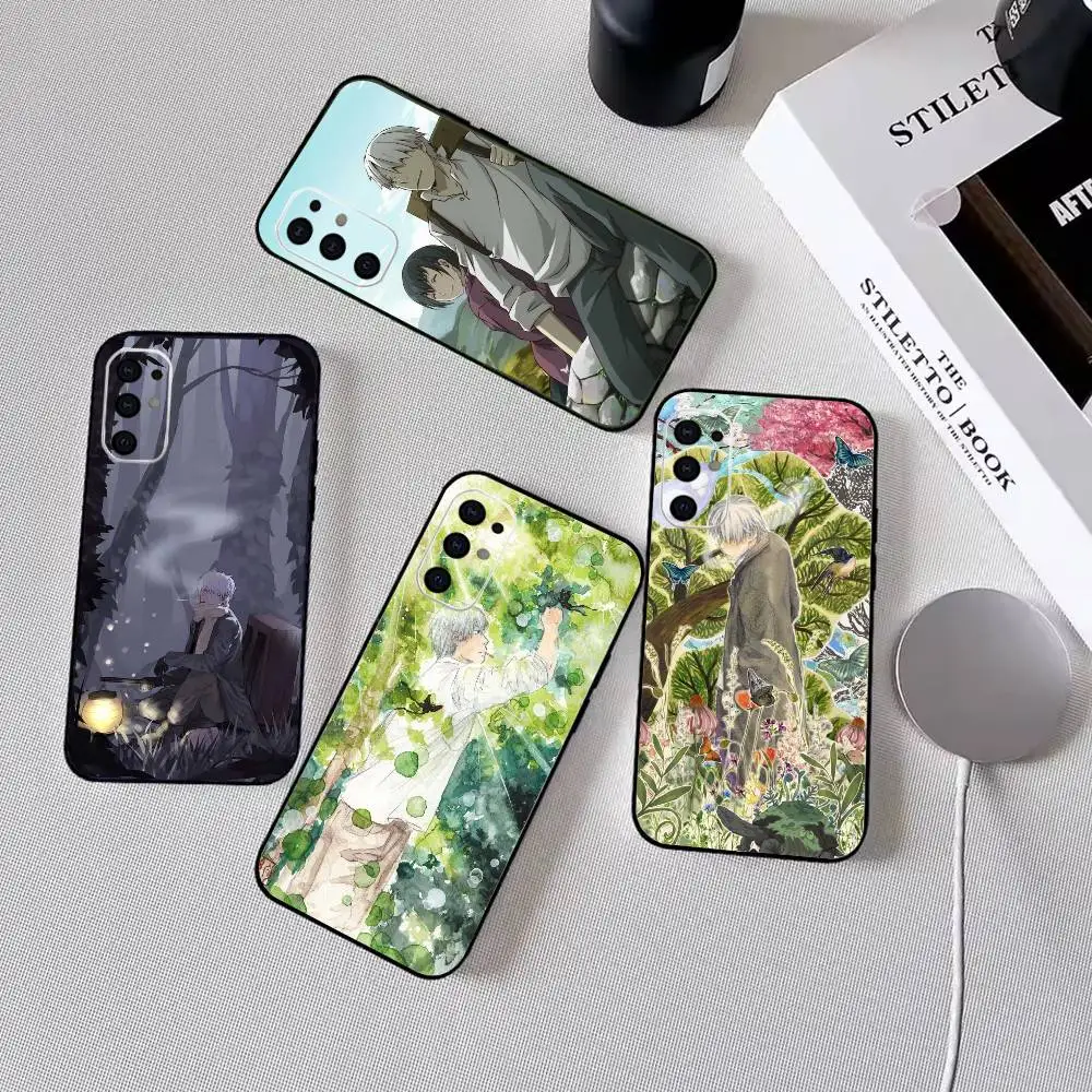Mushishi Ginko  Phone Case For Samsung S25,S24,S21,S22,S23,S30,Ultra,S20,Plus,Fe,Soft Silicone Black Cover