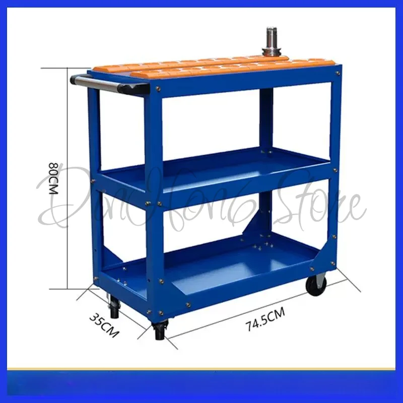 Cnc Machining Center Tool Handle Storage Rack Bt40 Tool Cart Storage Tool Cart  Management Cabinet