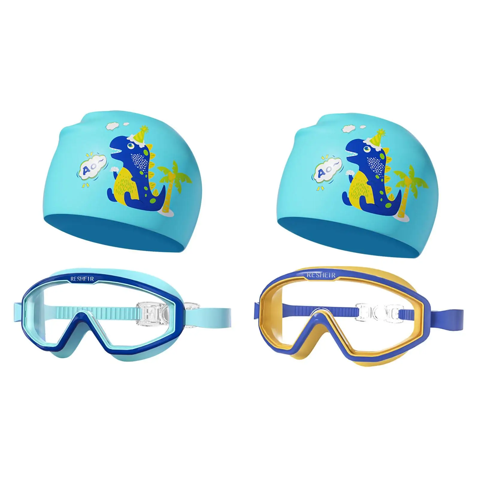 

Swimming Cap Professional Kids Swim Goggles for Diving Equipment Snorkeling