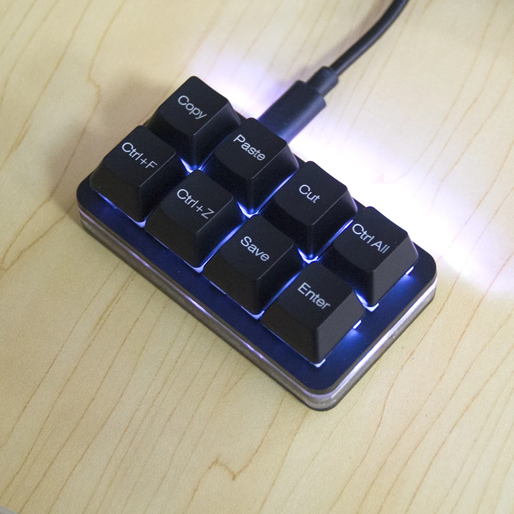 МИНИ-клавиатура, 8 клавиш, горячая клавиша, копирующая паста, клавиатура, сделай сам, программируемая макрос функция, черно-белая клавиатура с возможностью горячей замены
