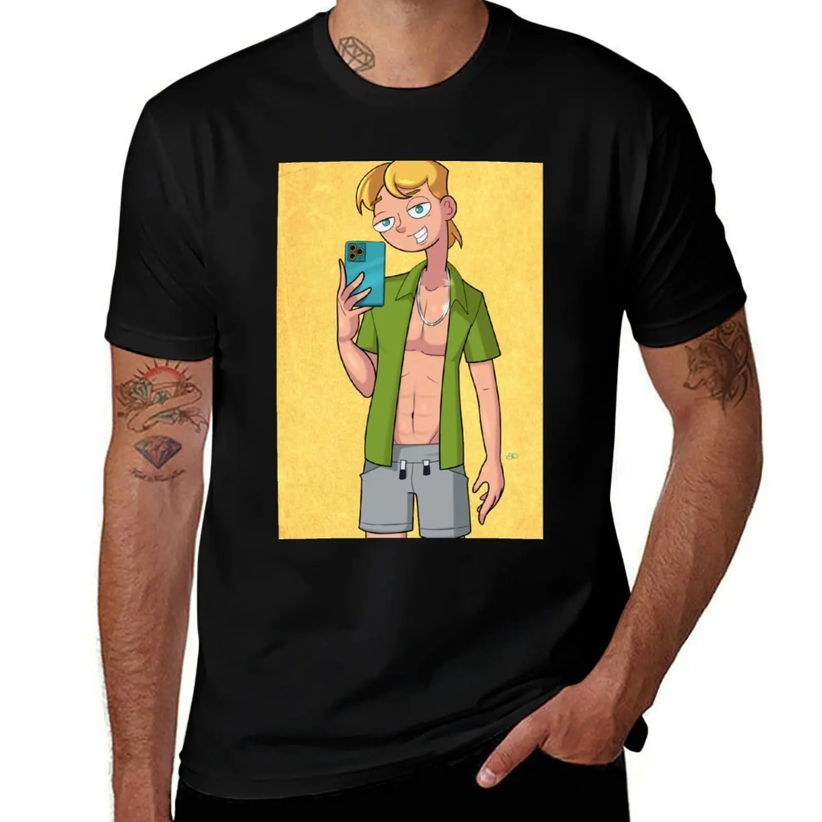 

SELFIE - Jeremy T-Shirt rapper graphic tees Man t-shirt graphic t shirts cotton graphic tees mens t shirts top quality