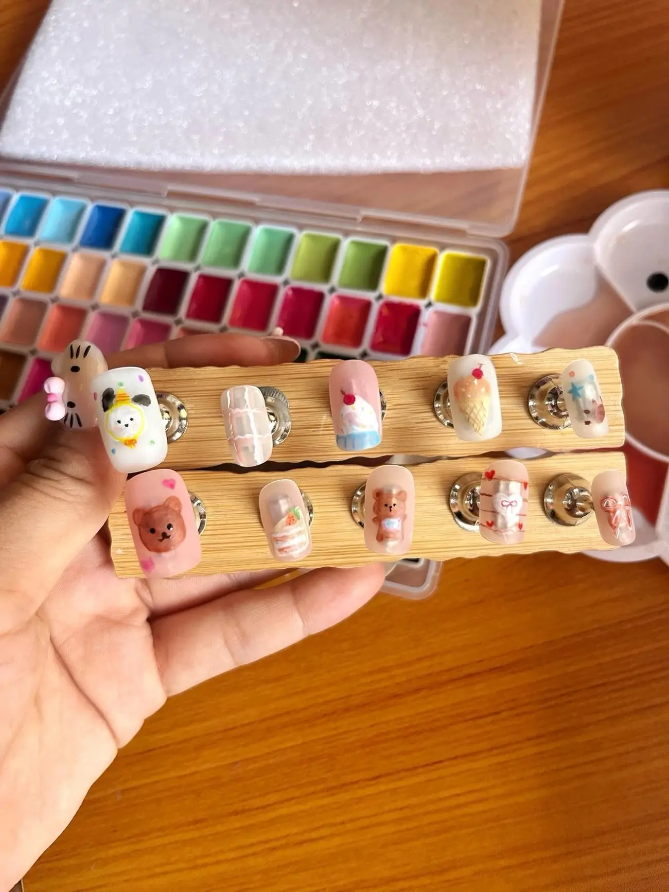 98/60/48 Premium-Aquarellfarben-Set in reichen Farben, perfektes Reise-Aquarell-Set für Künstler, Hobbyisten und Malliebhaber