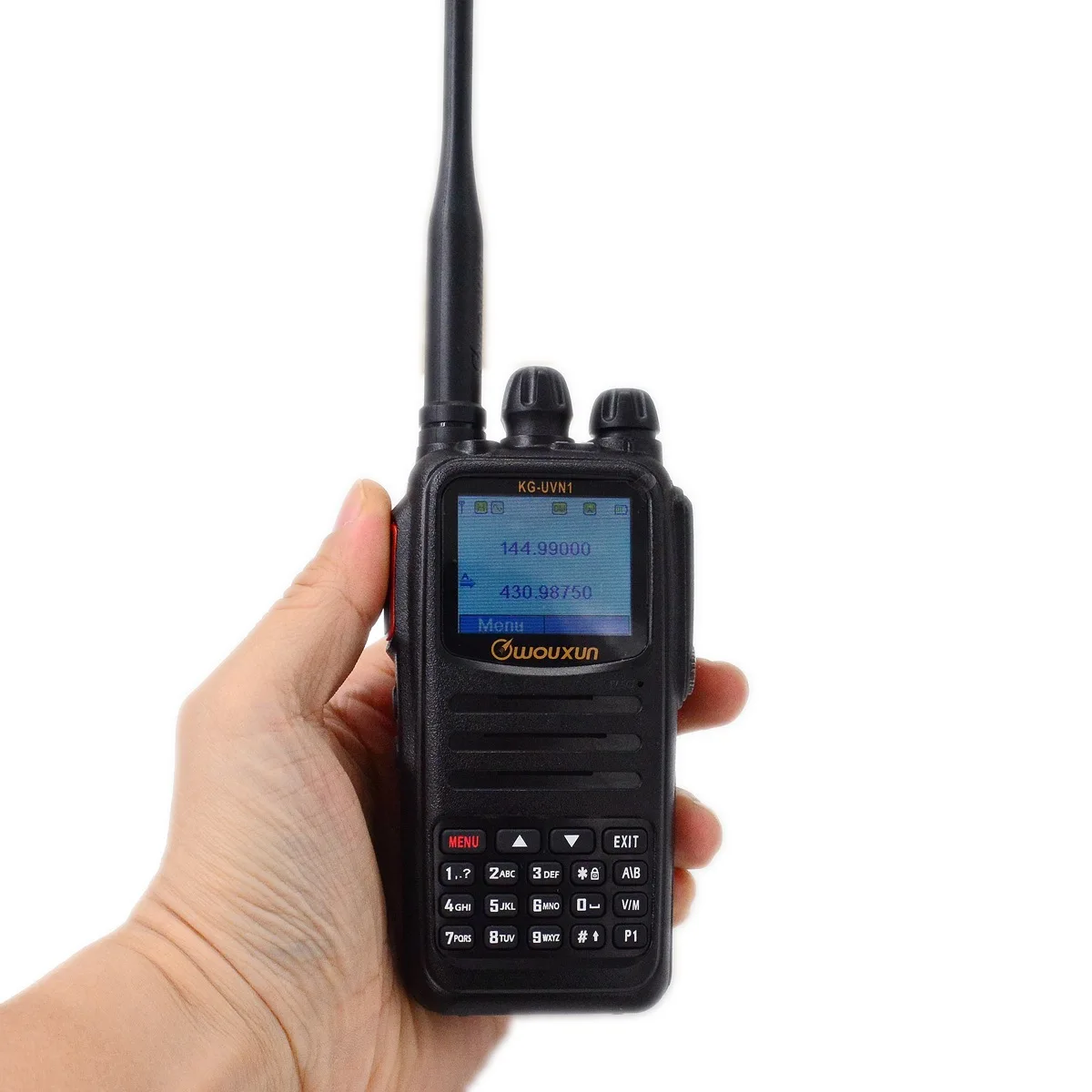 WOUXUN UVN1 Two Way Radio VHF UHF Dual Band Digital DMR & FM Analogue Signal  Voice Encryption Color Code HAM Interphone