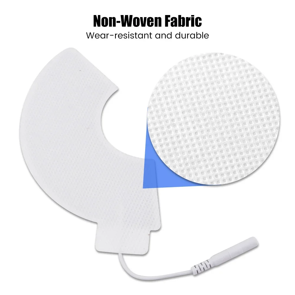 Physiotherapy Electrodes Pads Non-woven Fabric Adhesive Gel Replacement Patch for Tens Unit EMS Electric Muscle Stimulator