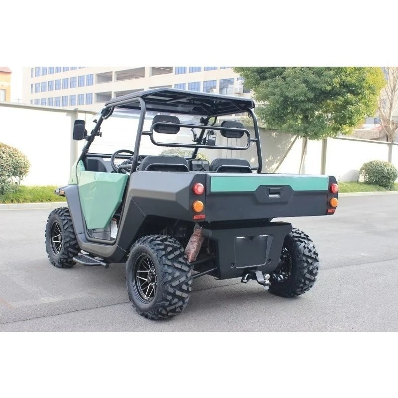 Electric 4WD UTV for Farm Use Automatic Drive 10kw 15.36kwh Utility Vehicle with EPS on Road 72V Electric UTV Certified view 5