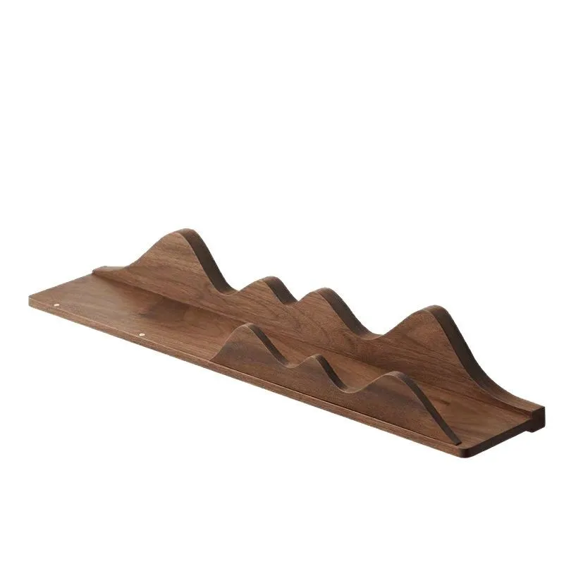 

Solid wood living room bedroom decoration punched word wall hanging baffle