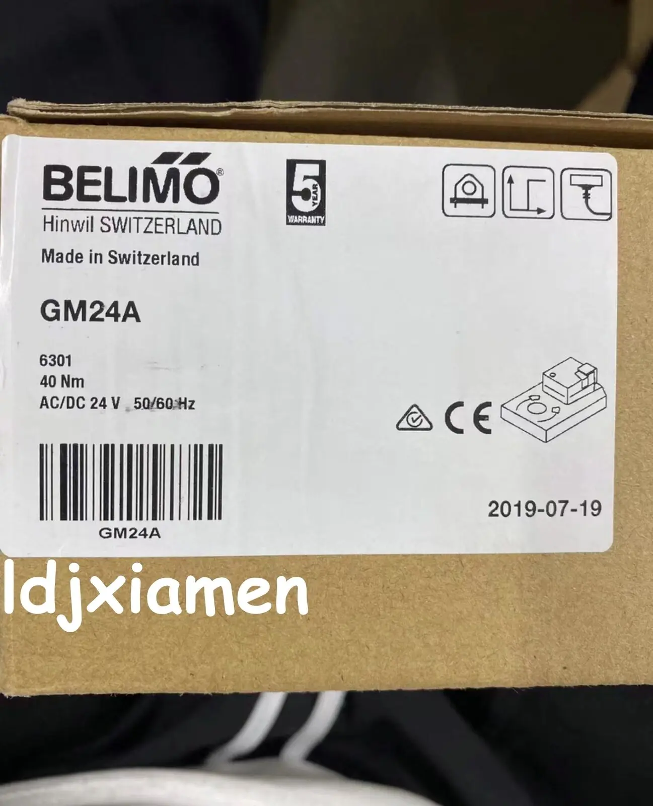 One New BELIMO GM24A-SR Rotary actuator #1