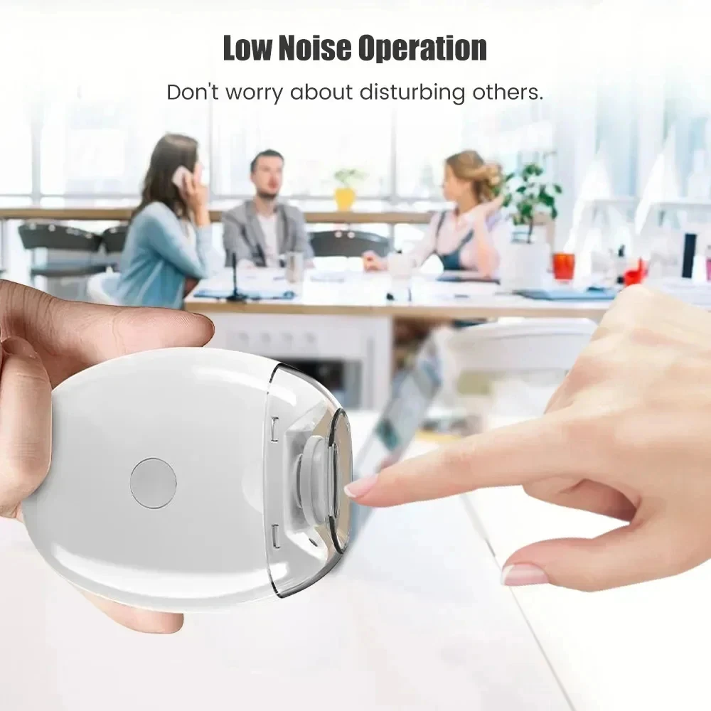 

2in1 Electric Nail Clipper Cutter with LED Light Anti-Pinch Automatic Nail Grinder Trimmer for Baby Mini Manicure Tool Nail Care nail tools kit para pedicura profesional