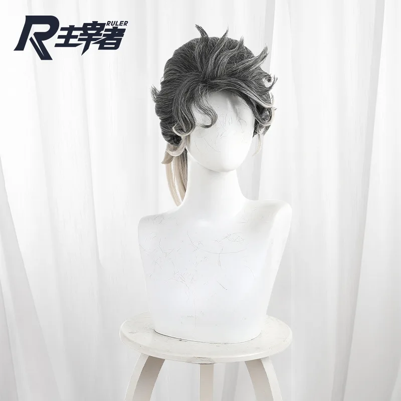 Neue Spiel Identität V Komponist Cosplay Perücke Für Halloween Weihnachten Festival Komponist Frederick Kreiburg Rolle Spielen Perücke Kostenlose Kappe