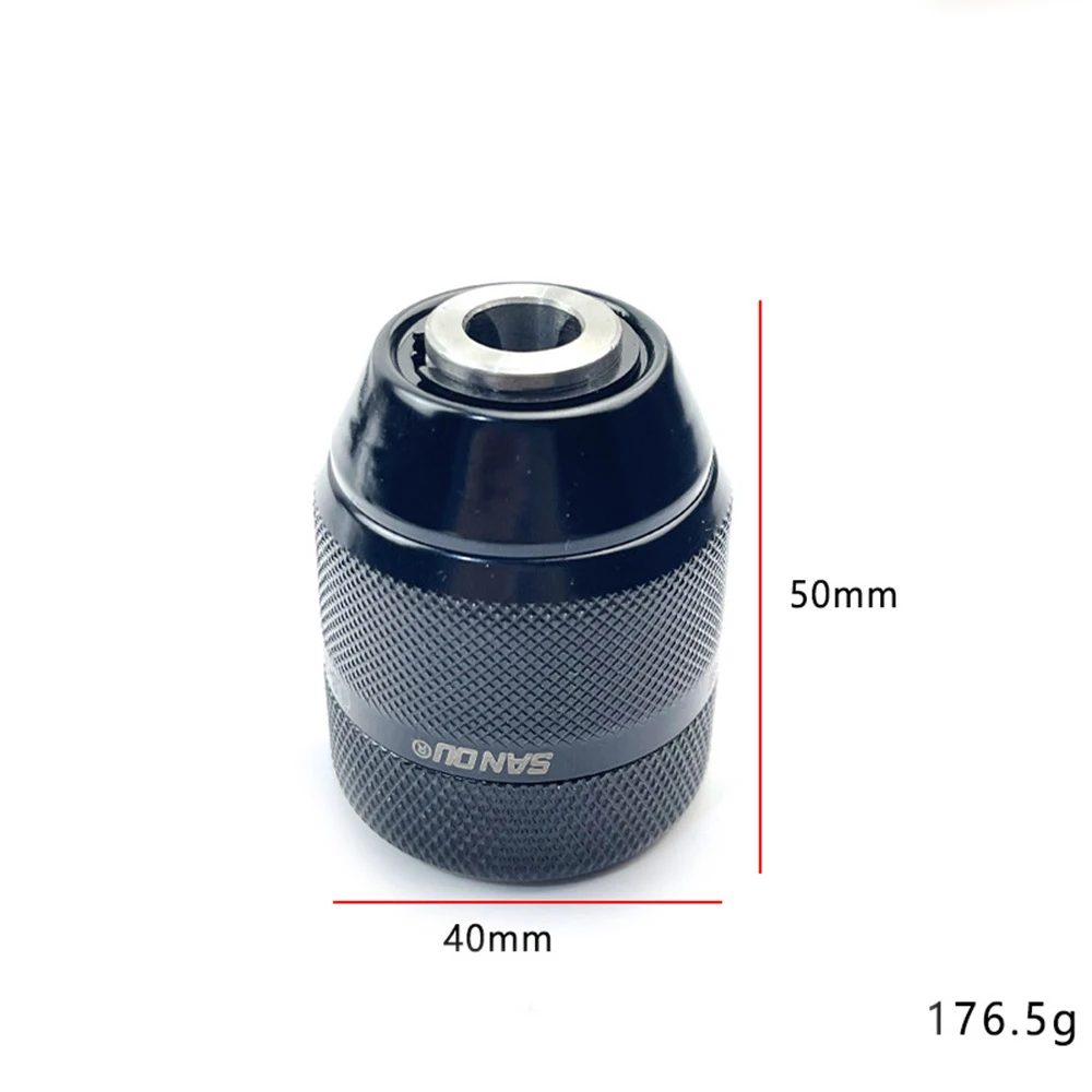 

New Keyless Drill Chuck 3/8 Thread 0.8mm-10mm locking function Metal Drill Chuck for Hand Electric Drill BEST SELLING