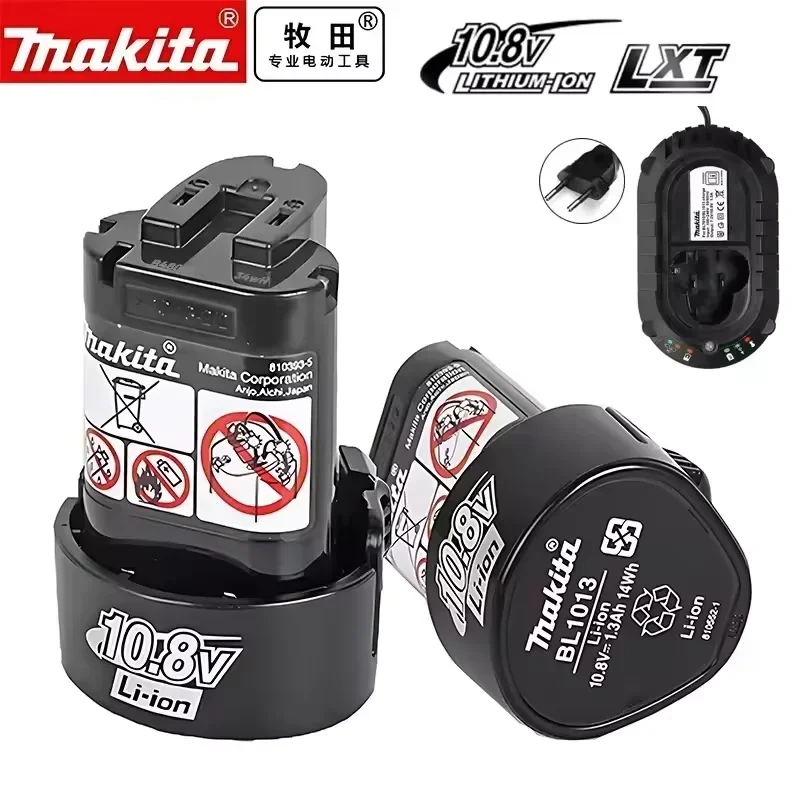

Makita 10.8v original battery BL1013 BL1020 BL1030, DF030D Makita 10.8v/12V charger, replacement tool 10.8v MakitabatteryBL1030