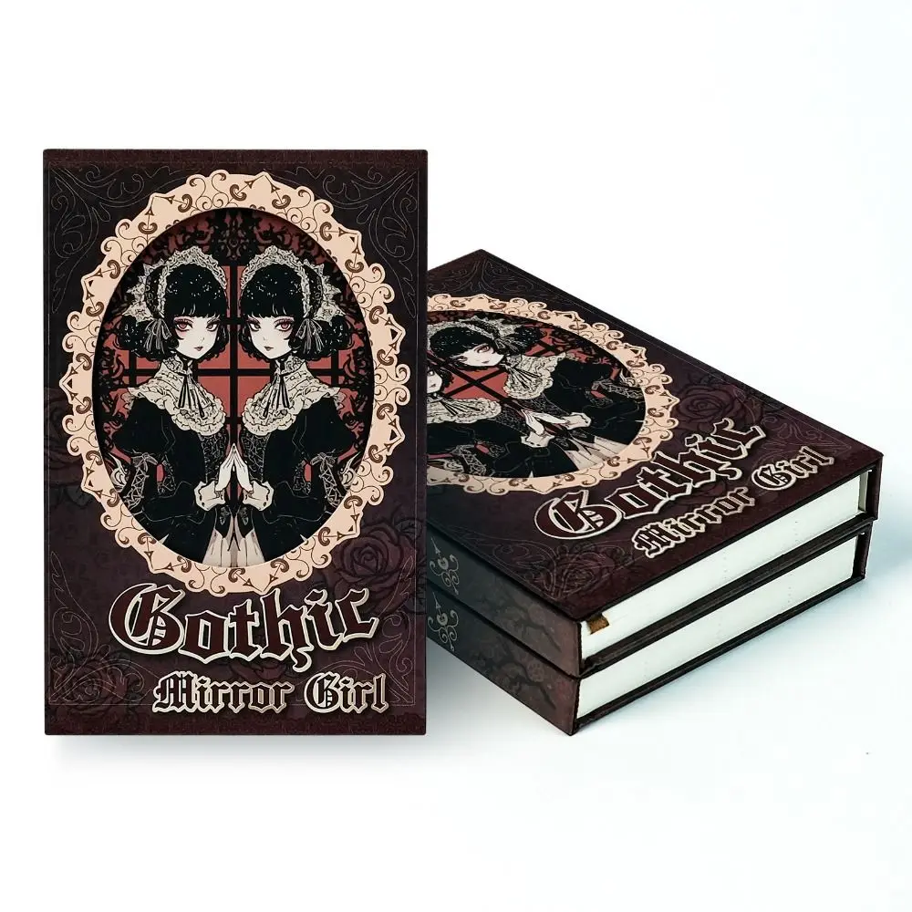 Creative Hand Ledger Gothic โน้ตบุ๊ค Retro Vintage สมุดบันทึกปกแข็งประณีต Notepad นักเรียน