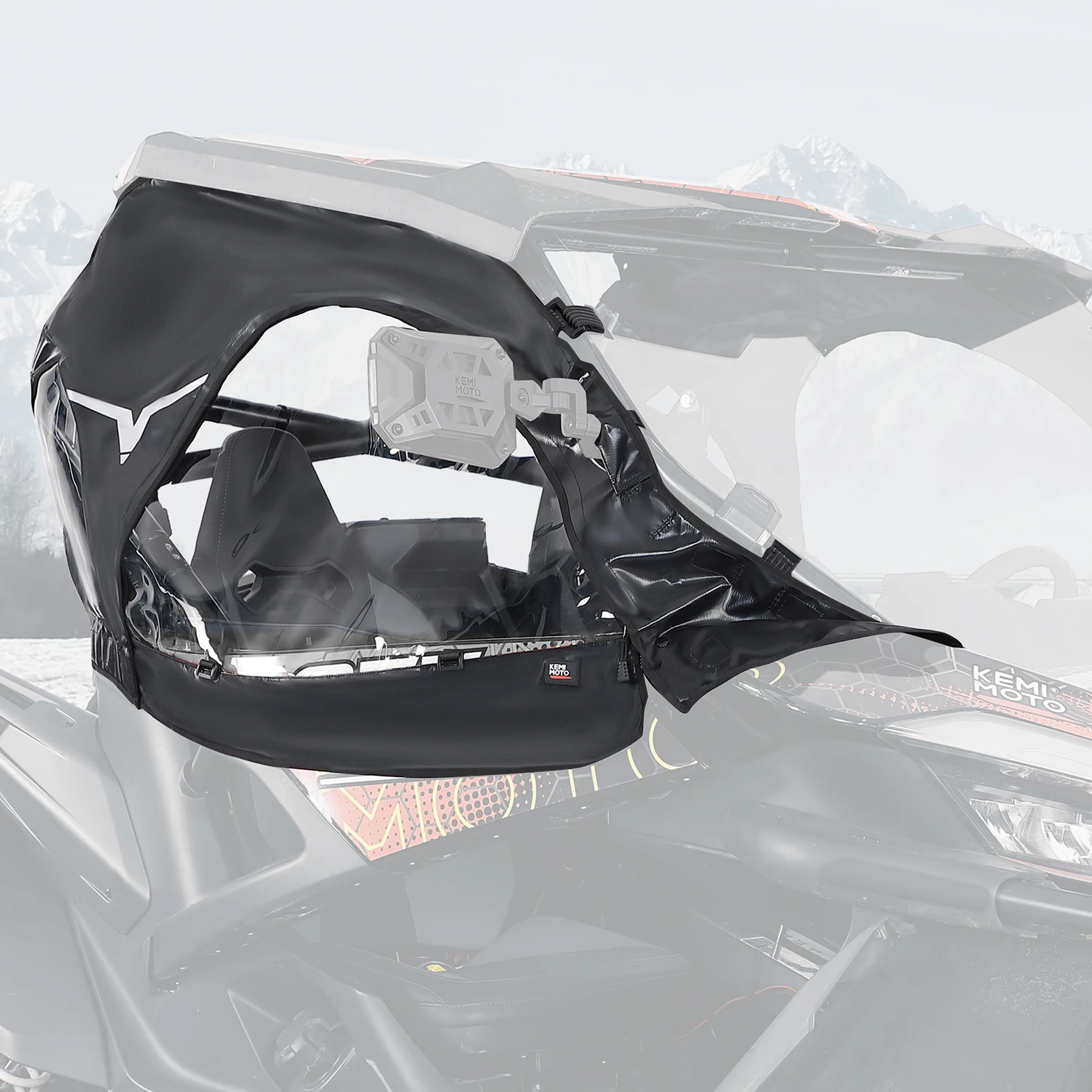 Doorstop Enclosure Soft Upper Door Set Kit UTV For CF-MOTO ZFORCE 950 H.O. SPORT 950 H.O. EX 950 1000 SPORT