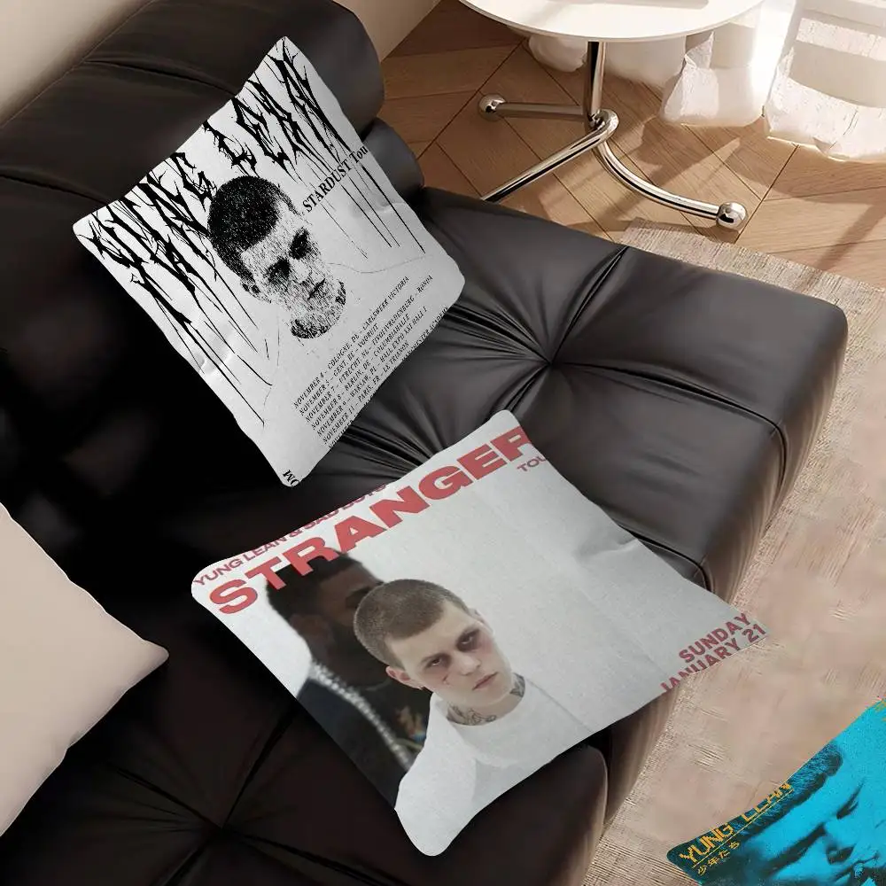Pop Singer Yung Lean Frost God Pillow Gift Home Office Decoration Pillow Bedroom Sofa Car Cushion CoverPillow Case