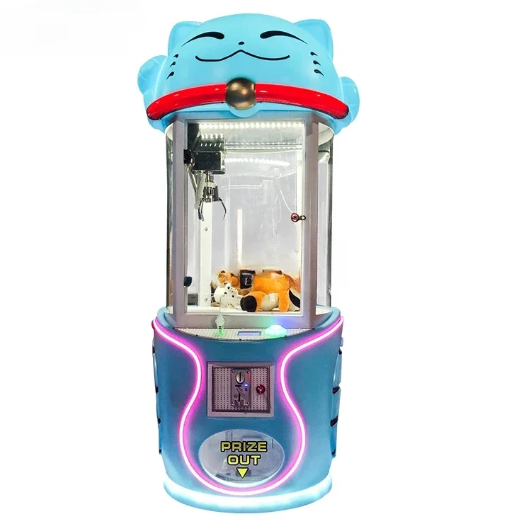 

Coin Operated Game Machine Arcade Skill Crane Claw Machine Mini Claw Machine With Bill Acceptor