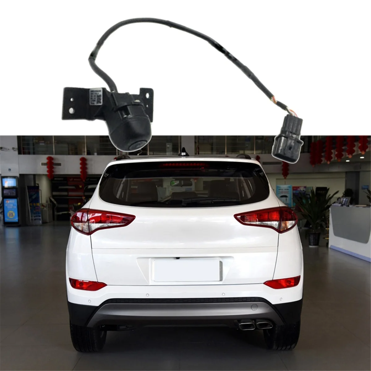 Telecamera per retromarcia per auto Assy muslimexayal per Hyundai Tucson 3 2015-2018 Park Assist telecamera di Backup 95760 D3100