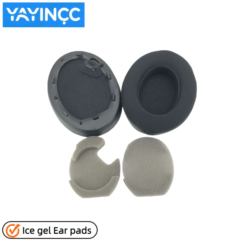 YAYINCC Ersatz-Ohrpolster zum Aufstecken/Protein-Skin-Memory-Schaumstoff-Ohrpolster für Sony WH-1000XM4 Headset Einfach zu installieren – Detail 5