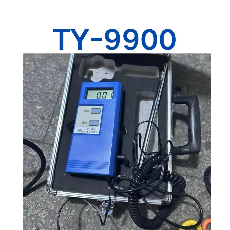 Used TY-9900 hot air velocity meter tested OK, function intact