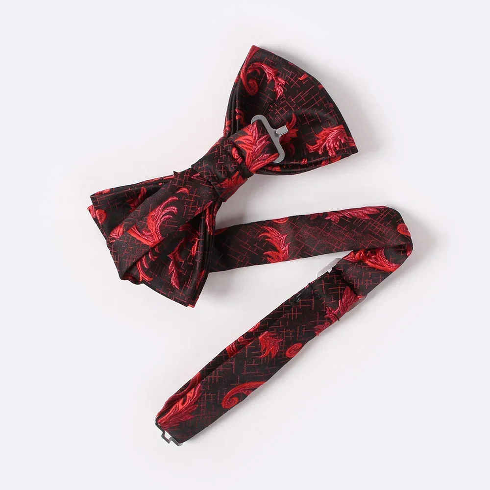 New Fashion Boutique Bow Ties For Groom Men Women Butterfly Black Red Bowtie Classic Gravata Party Wedding Cravat