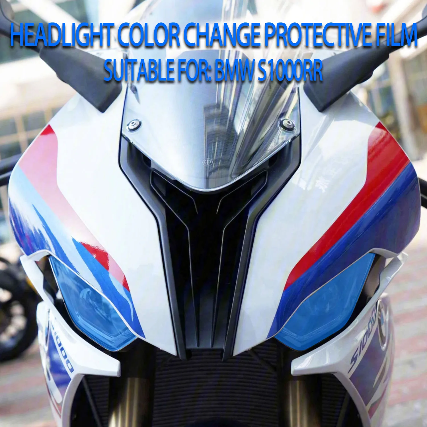 

Clear Motorcycle Headlight Tint Film Fit for BMW S1000RR S 1000 RR 2019 2020 2021 Anti Scratch Protection Film Sticker Decal