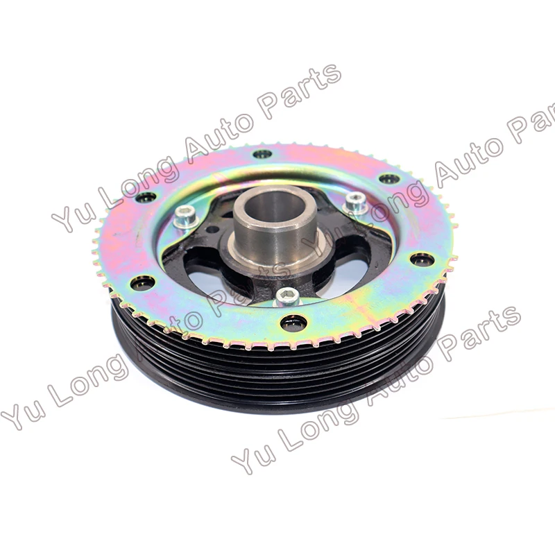 Car Engine Crankshaft Pulley For Ford Ford Explorer 2013-2019 Escape Taurus Focus Fusion Mustang Lincoln MKZ 2.3T 2.0L EcoBoost