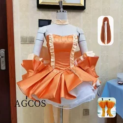 AGCOS Custom Size Seira Cosplay Anime Mermaid Melody せいら Cosplay Costume Christmas Dress Sets Wig Shoes Costumes Cosplay