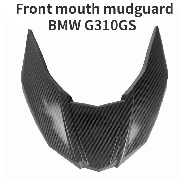 Motorcycle modification bird beak fixed wing shark fin inlet wing lower lip wind knife suitable for BMW G310GS 2017 2018 2019-24 image 2