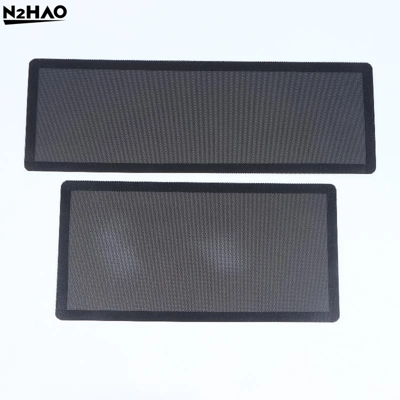 1PCS PVC 14x28mm/12x36mm PC Chassis Cooling Dust Filter Magnetic PVC Net Guard Fan Cover Dustproof Computer Mesh Accessories