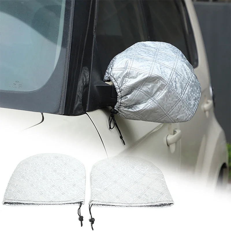 

For Kia Soul 2009-2013 Car Rearview Mirror Protective Cover Frost-Proof Snow-Proof Reflector Cover