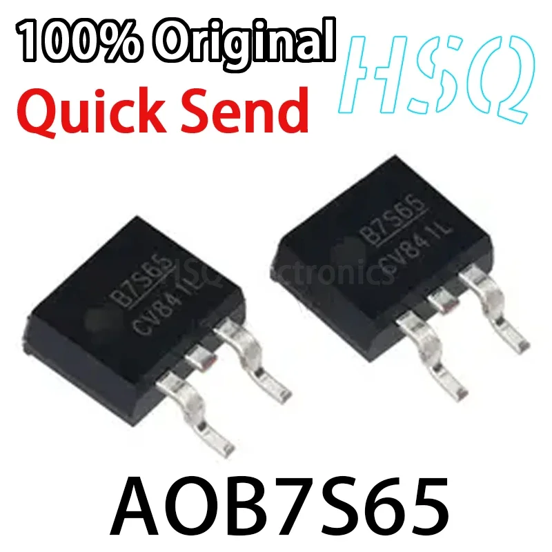 

Совершенно новый AOB7S65 B7S65 TO-263 МОП-полевой транзистор, новый оригинальный, готовый к использованию