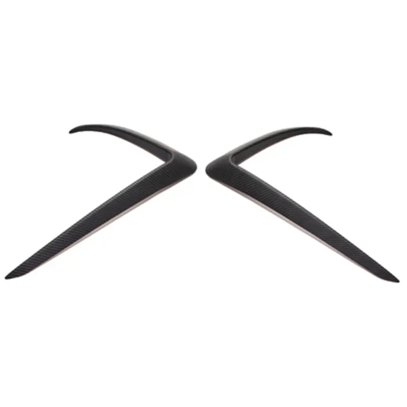 

Front Bumper Decorative fog lamp Cover Trim Sticker Fit For Tesla model 3 Y 2021 exterior accessories