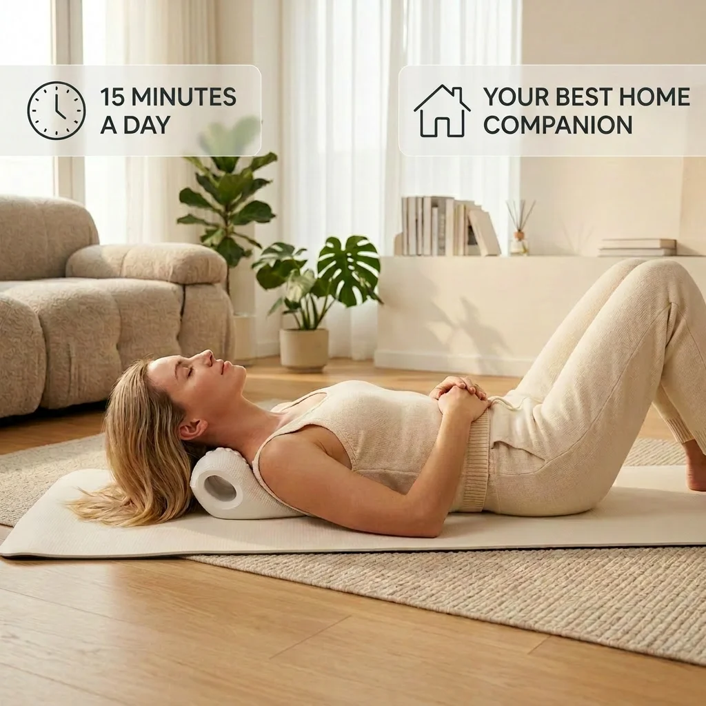 Home-use Multi-functional Neck Support Pillow, Providing Shoulder and Neck Massage at Home. Enjoy 10 Minutes of This Every Day.