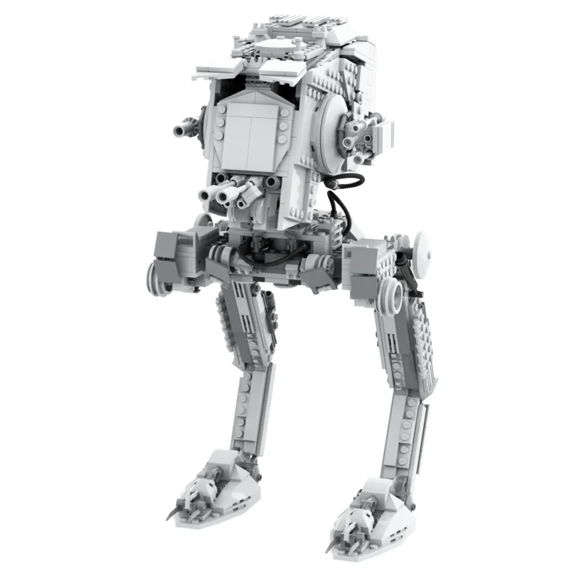 

857PCS Star Battle Imperial AT-ST Robot Model Moc Collector's Edition Building Blocks | Learning & Display Toys Gift