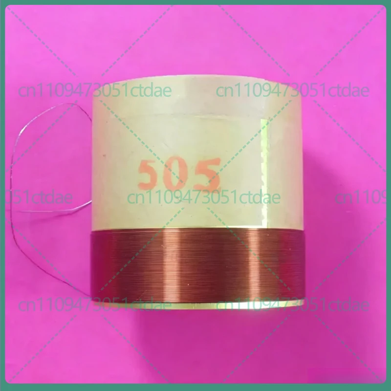 5-25pcs For 50.5mm Low Frequency Voice Coil 2-Layer Round Copper Wire 50mm Height