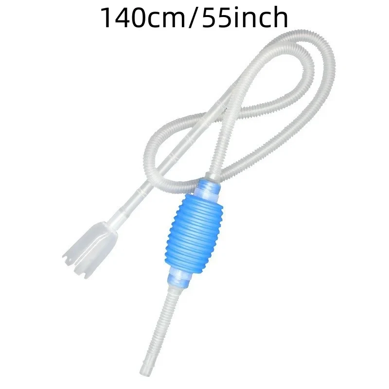 1Pcs Aquarium Siphon Fish Tank Syphon Vacuum Gravel Water Filter Cleaner Siphon Pump Manual Cleaner ChangerSafe Vacuum