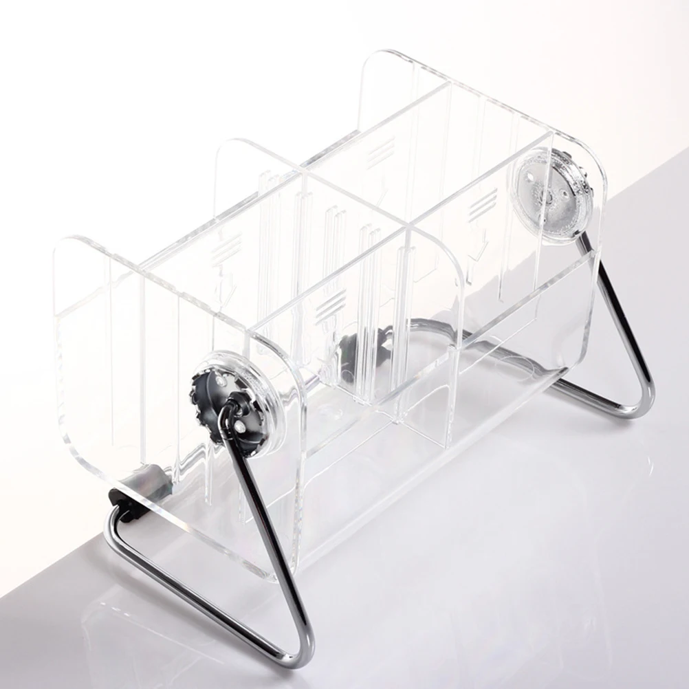 

6 Grids Remote Controller ganizer Phone Holder Acrylic Storage Box Friendly Moisture Proof Desk