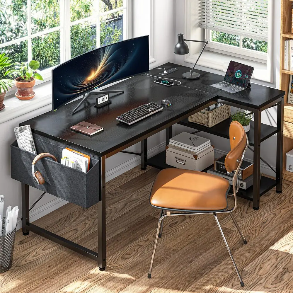 48 L Shaped Desk Of…