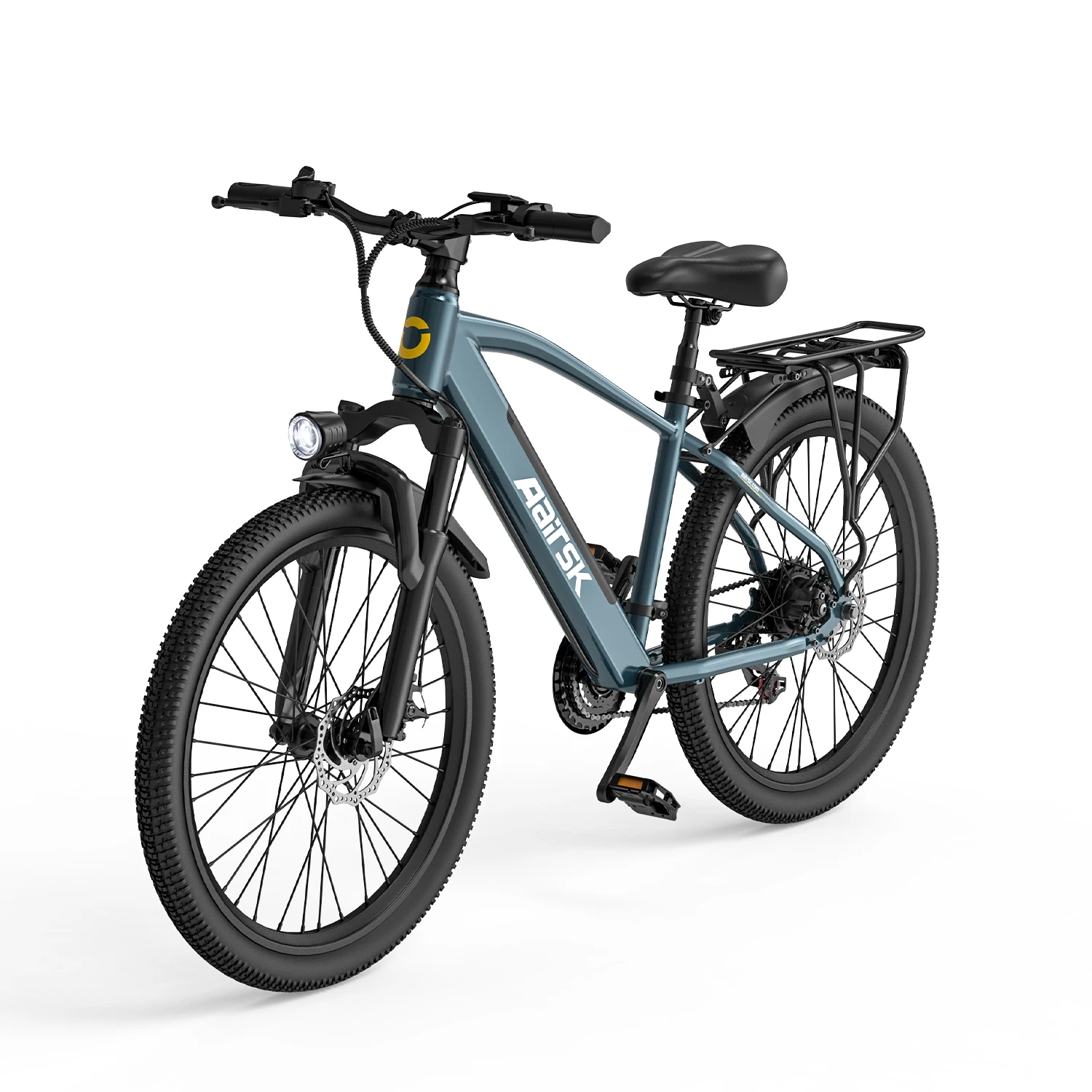 Aairsk S800 Elektrofahrrad für Erwachsene, 250 W, All-Terrain-Elektrofahrrad, 36 V, 13 Ah Batterie, 26-Zoll-Reifen, städtisches Pendler-E-Bike