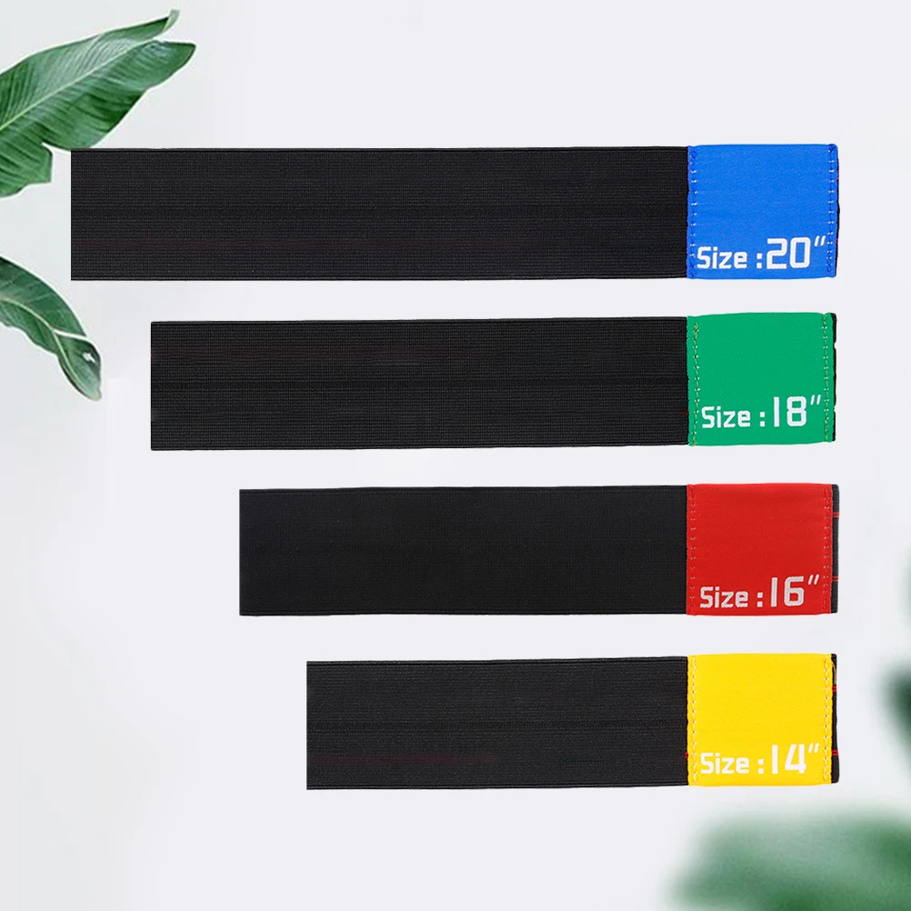 

4 Pcs Dampeners Silent Cymbal Belt Drumming Practice Pad Kit Mute Elastic Bands