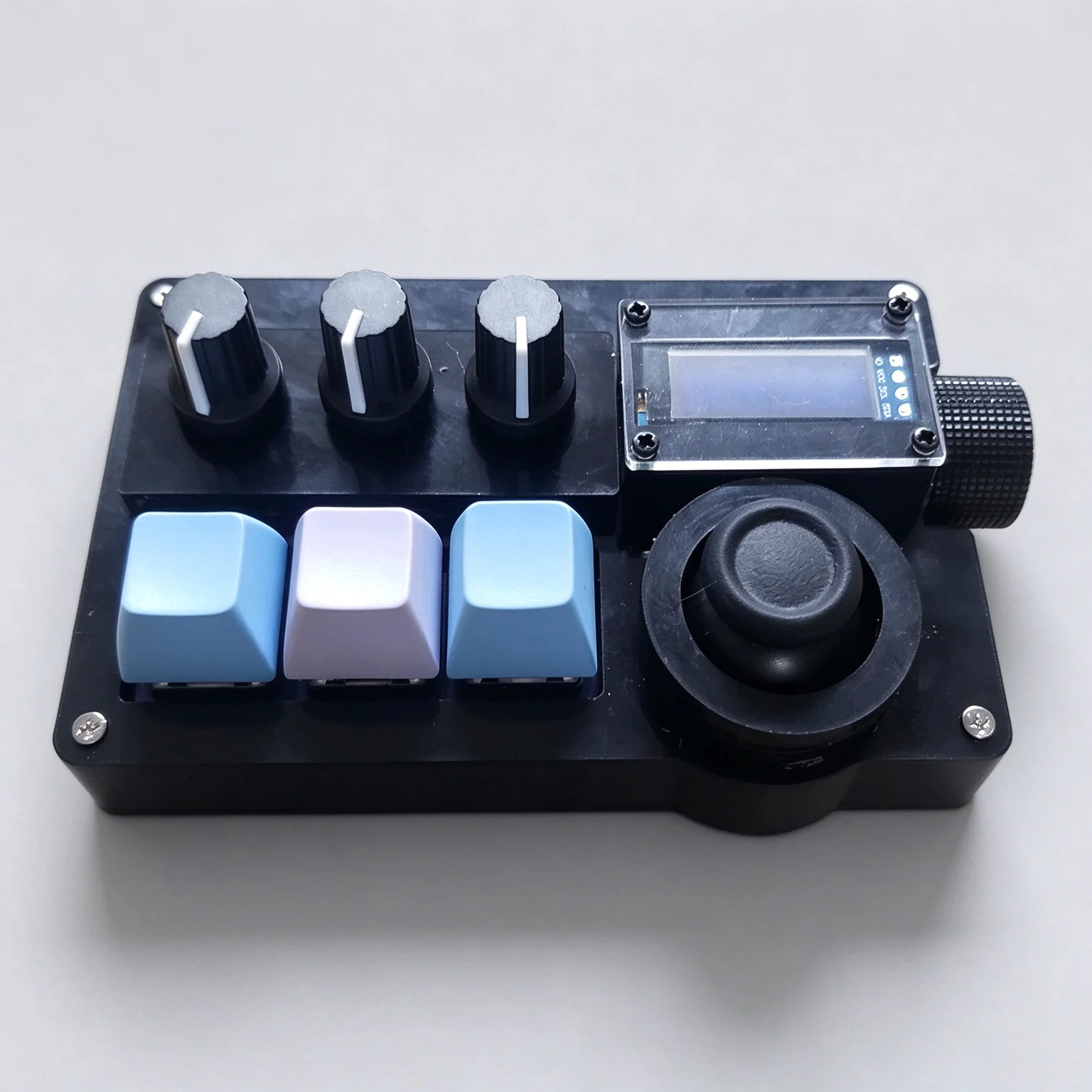 Cv Programmable Custom Macro Keyboard Joystick Knob Scroll Wheel Wired Vial Keypad Support Dial Pointing Stick/mapping Button