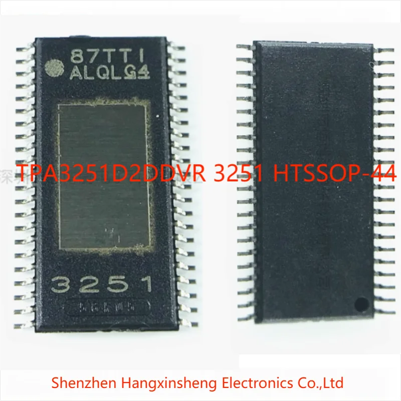 1PCS/LOT TPA3251D2DDVR 3251 HTSSOP-44 TPA3251 Brand New Original Chip 1 Piece TPA3251D2DDVR 3251 HTSSOP-44 TPA3251 Brand New Ori