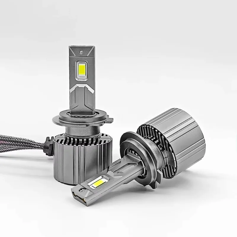 Truck Parts 24V 12V luces Light Emitting Diode H4 V8 120W H7 H11 9005 9006 6000K Car Light Emitting Diode Headlight