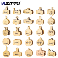 ZTTO 4Pairs MTB Road Bike Full Metal Disc Brake Pads MT200 M8100 Flat Mount R8070 R7070 R8020 G03TI G04TI Level Guide Code Cx1