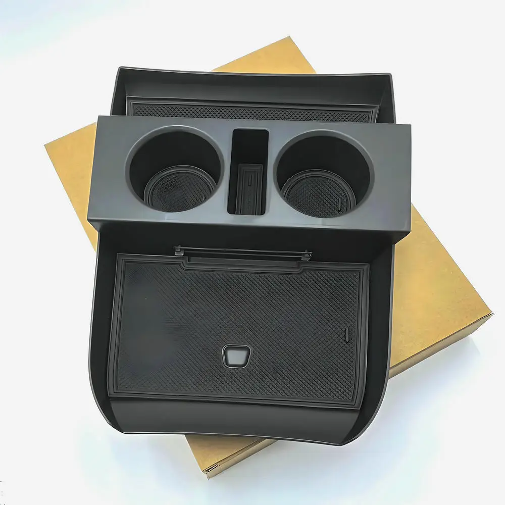 For Hyundai Palisade 2019~2022 2023 2024 Auto Interior Central Control Lower Storage Box Organizer Tray Car Accessories