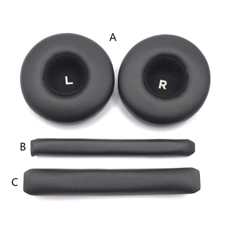 F3MA Qualified Repair Sponge Earmuffs for Head Beam for AKG Y50 Y55 Y50BT Headphone Isolate Noise Cover Spare Parts