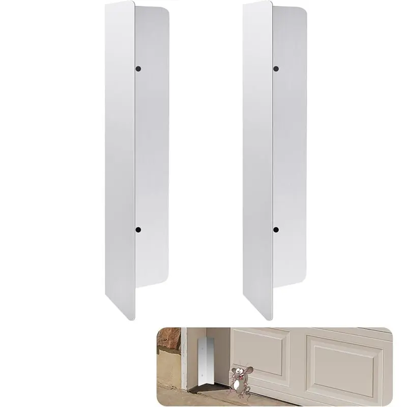 

ABRU-2 шт. Уплотнение для гаражных ворот, защита для мыши, сверхмощная мышь для гаражных ворот из нержавеющей стали и змеиная защита, постоянное решение